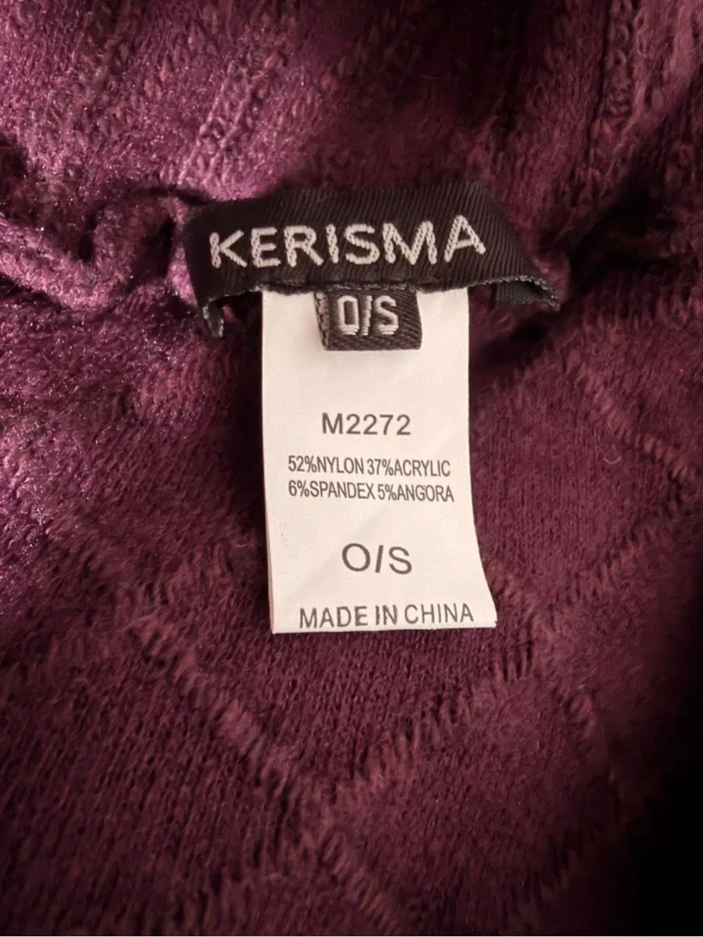 Kerisma Purple Infinity Scarf